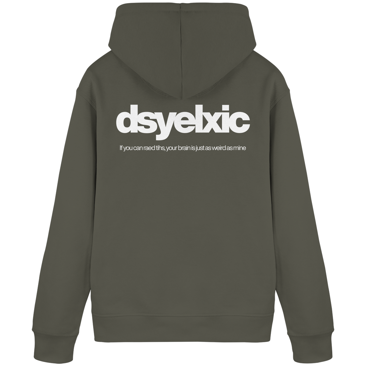 REWIRED Letters Out Of Place Organic Basic Hoodie (REWRD D03)