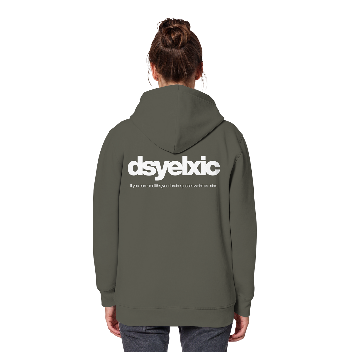 REWIRED Letters Out Of Place Organic Basic Hoodie (REWRD D03)