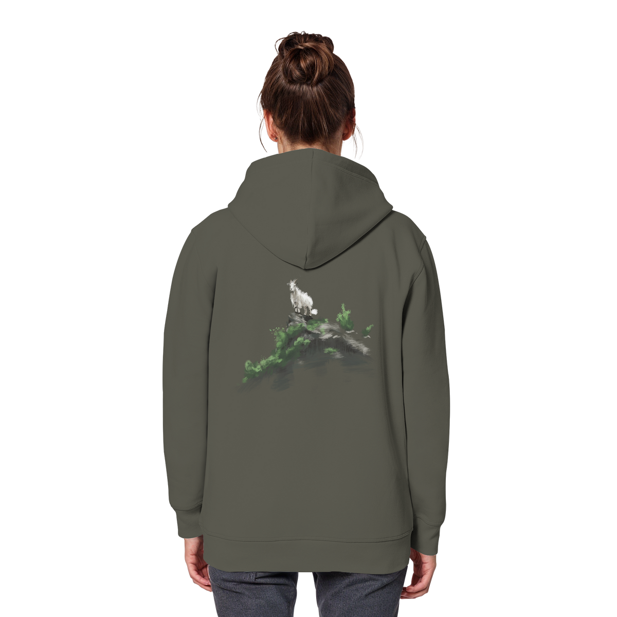 G.O.A.T Mountain Goat Organic Basic Hoodie (AN)