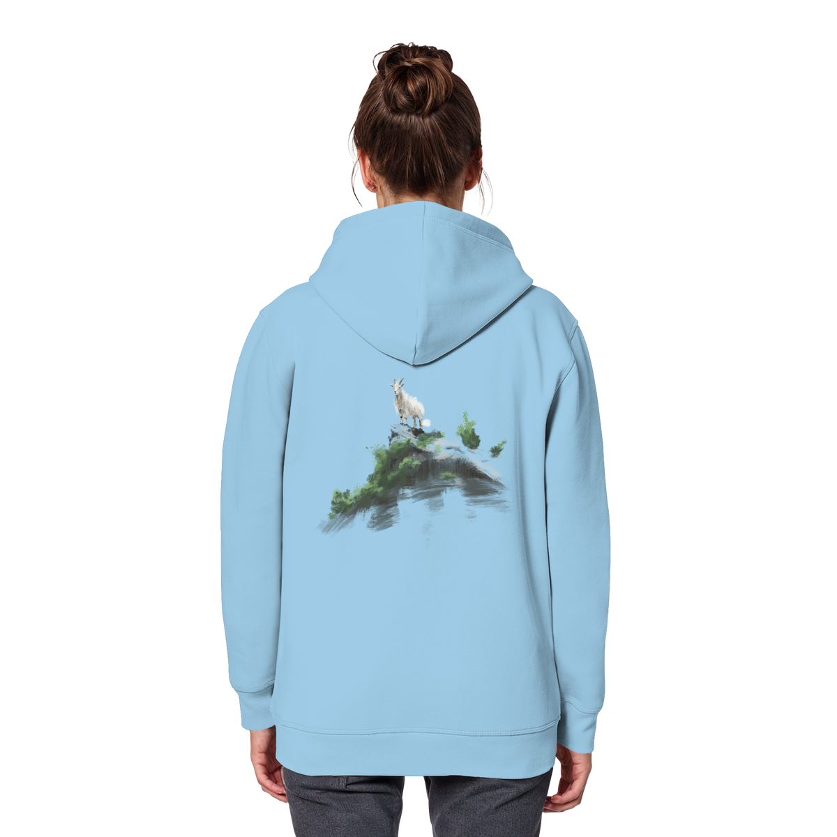 G.O.A.T Mountain Goat Organic Basic Hoodie (AN)