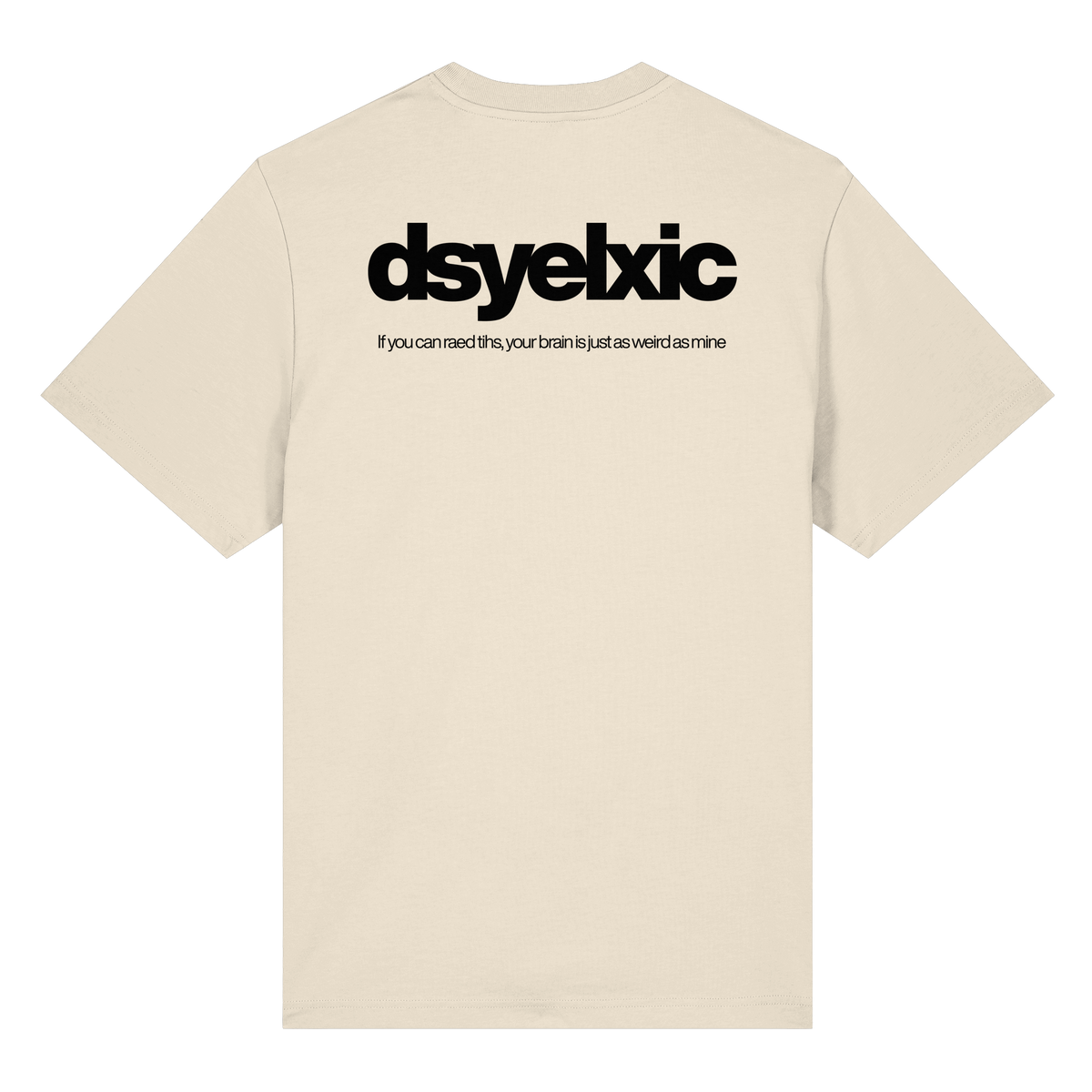 REWIRED Letters Out Of Place Bio Heavy T-Shirt (REWRD D03)