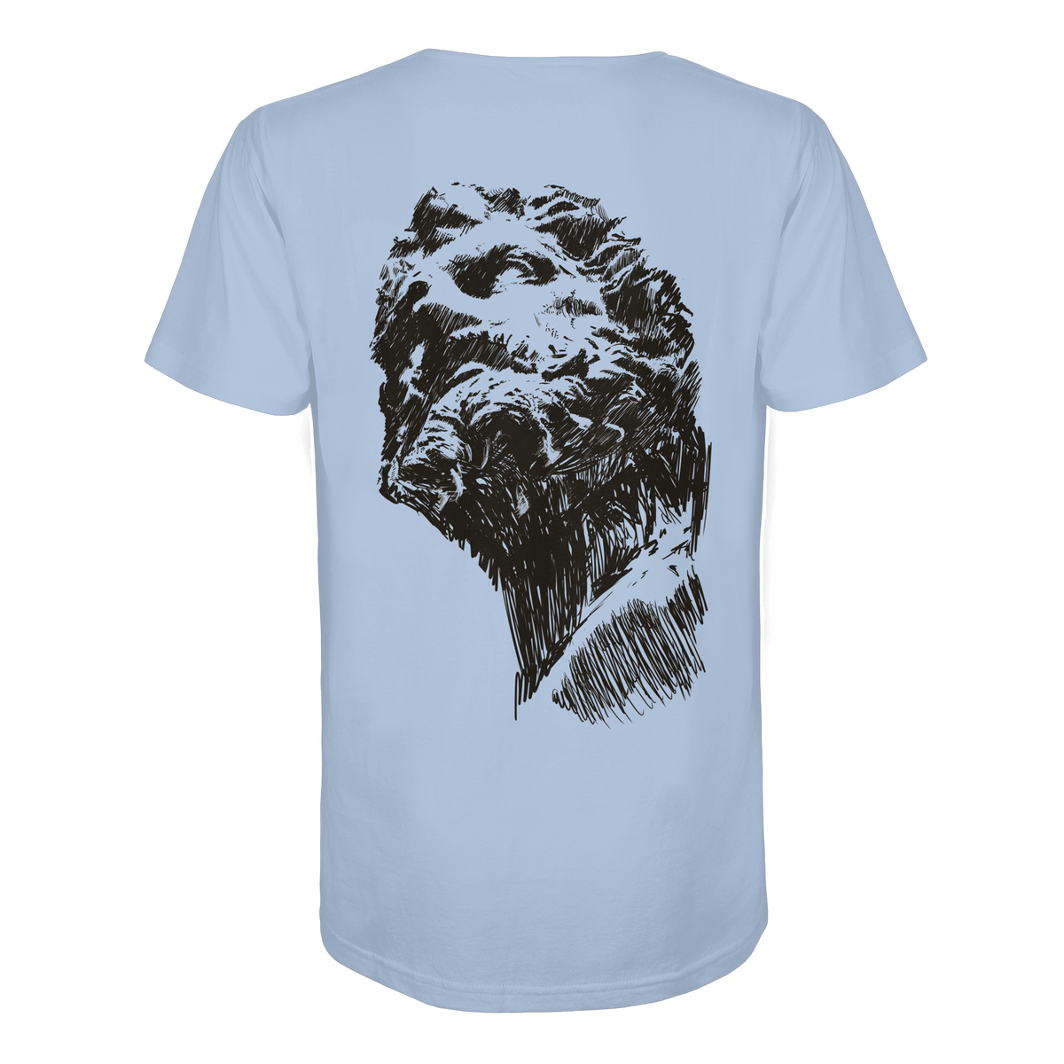 Olympos Statue Organic T-Shirt (ST)