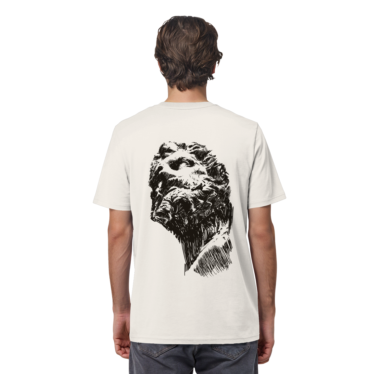 Olympos Statue Organic T-Shirt (ST)