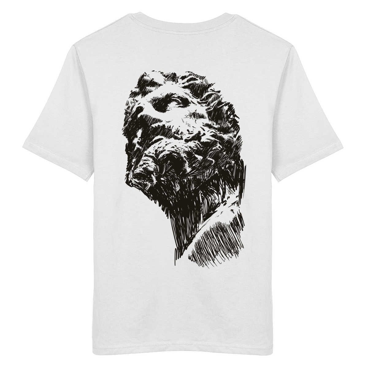 Olympos Statue Organic T-Shirt (ST)