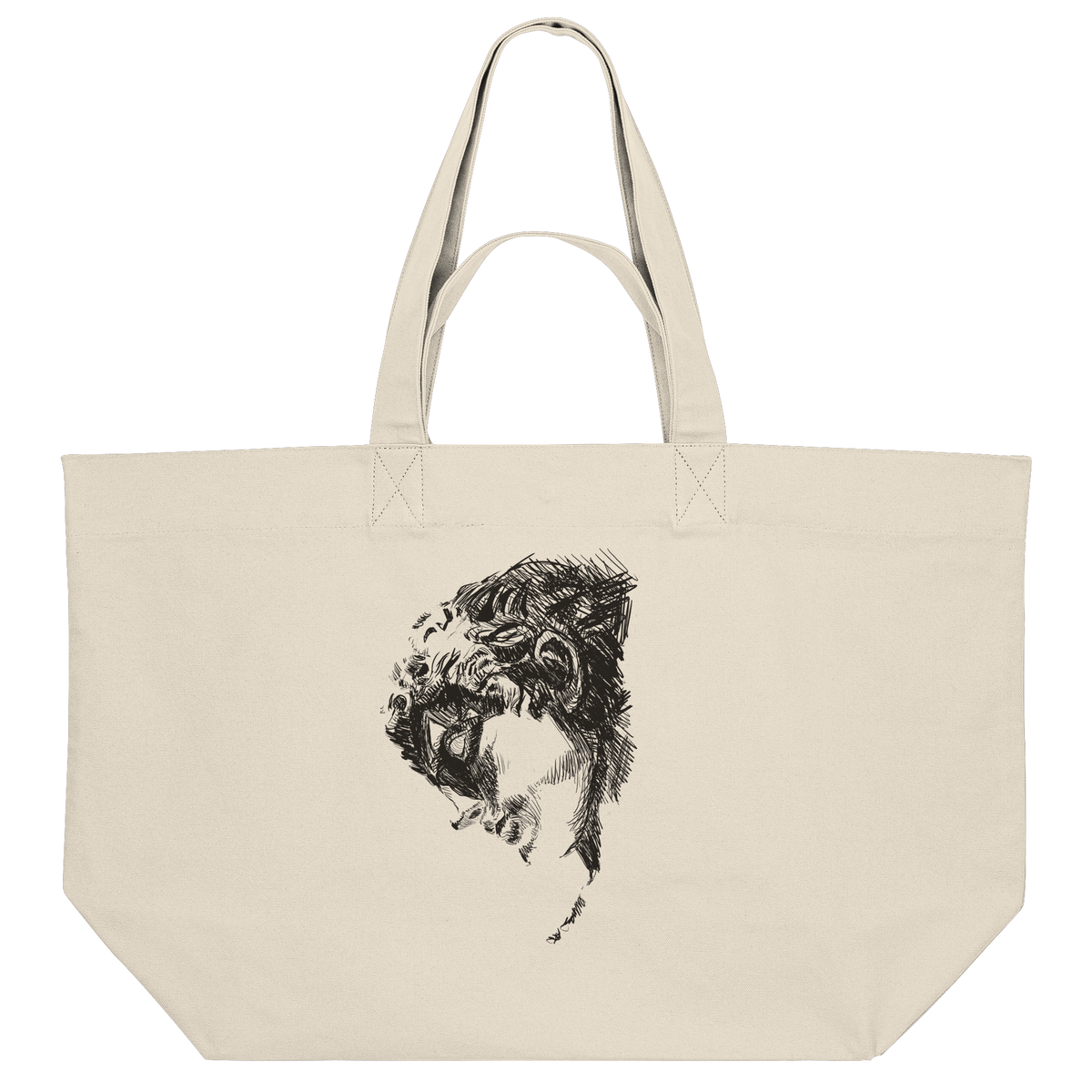 Olympos Statue Recycled Shopping Bag (ST)