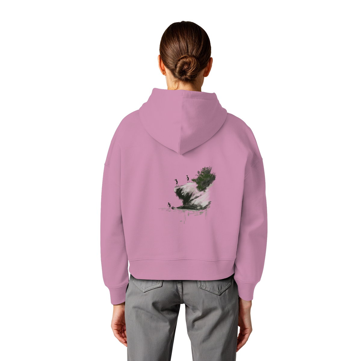Childhood I Women's Organic Boxy Hoodie (CH)