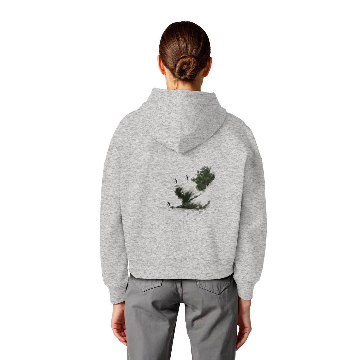Childhood I Women's Organic Boxy Hoodie (CH)
