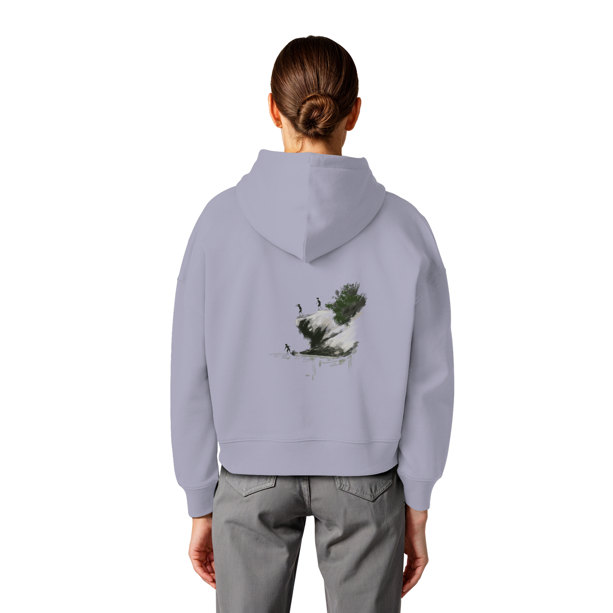 Childhood I Women's Organic Boxy Hoodie (CH)