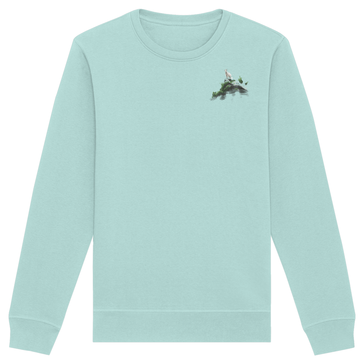 G.O.A.T Mountain Goat Organic Unisex Sweatshirt (AN)