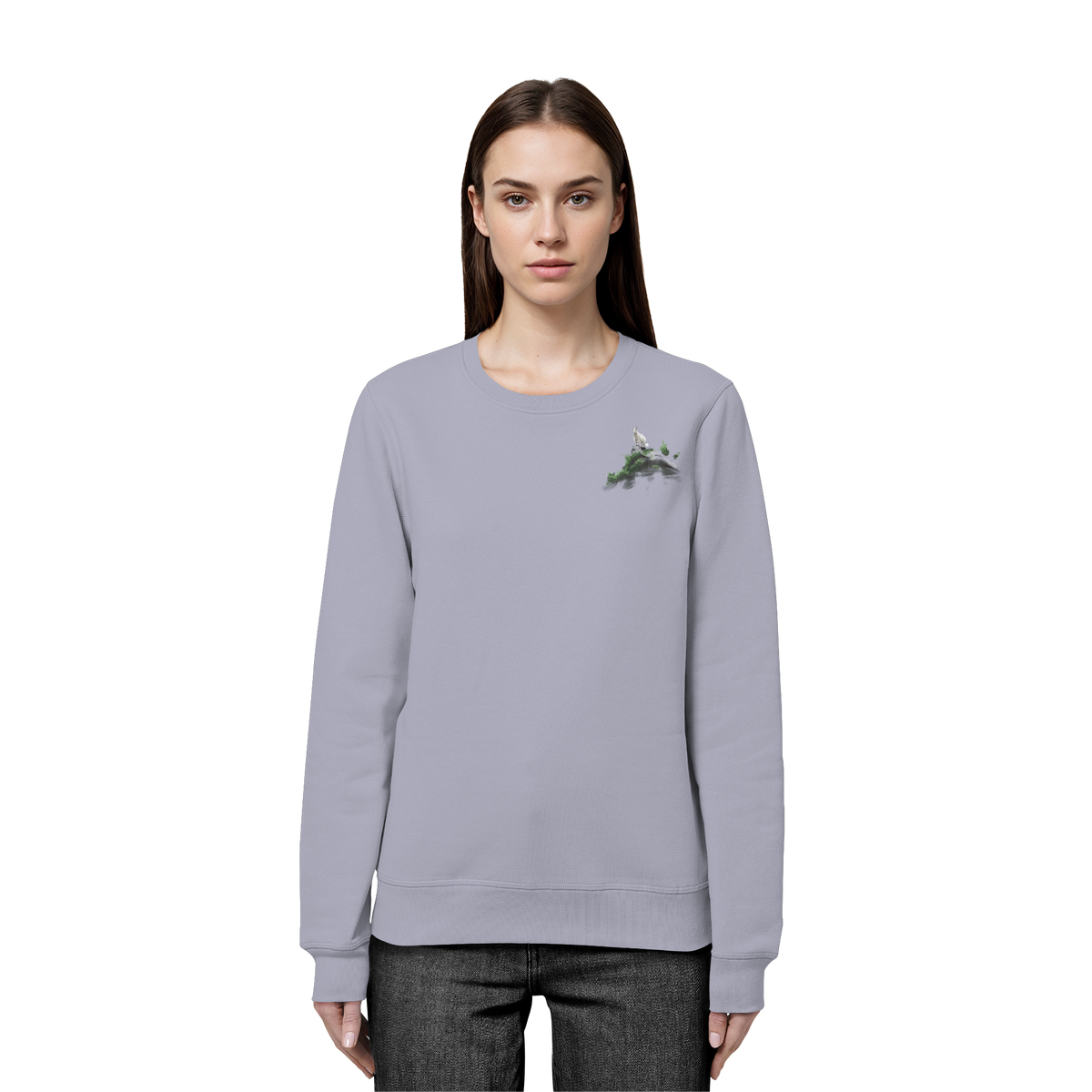 G.O.A.T Mountain Goat Organic Unisex Sweatshirt (AN)