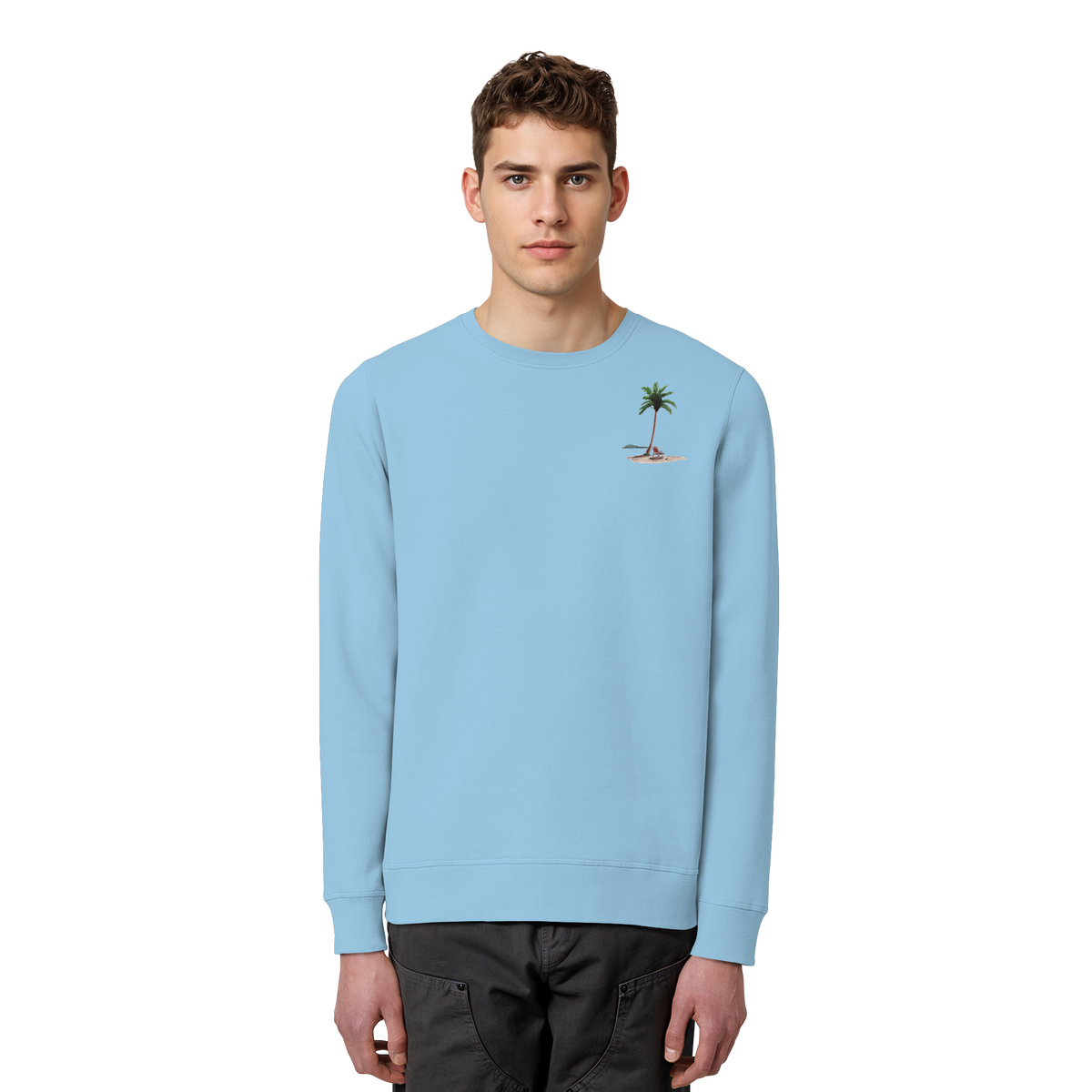 Beach Day Nostalgia Bio Unisex Sweatshirt (NR II)