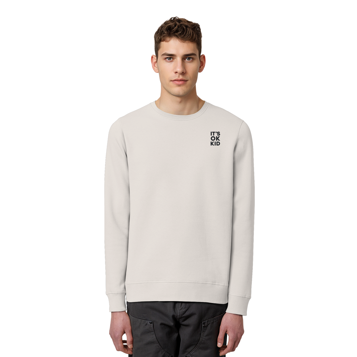 IT'S OK KID Organic Unisex Sweatshirt (KD)