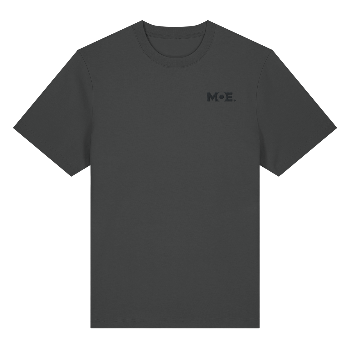 Olympos Statue Organic Heavy T-Shirt Anthracite, front