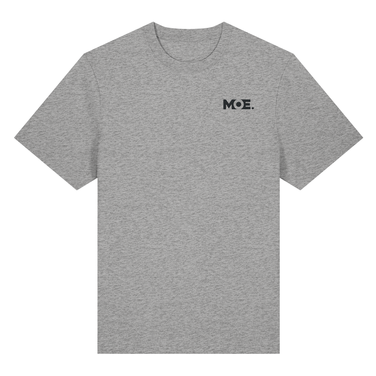 Olympos Statue Organic Heavy T-Shirt Heather Grey, front