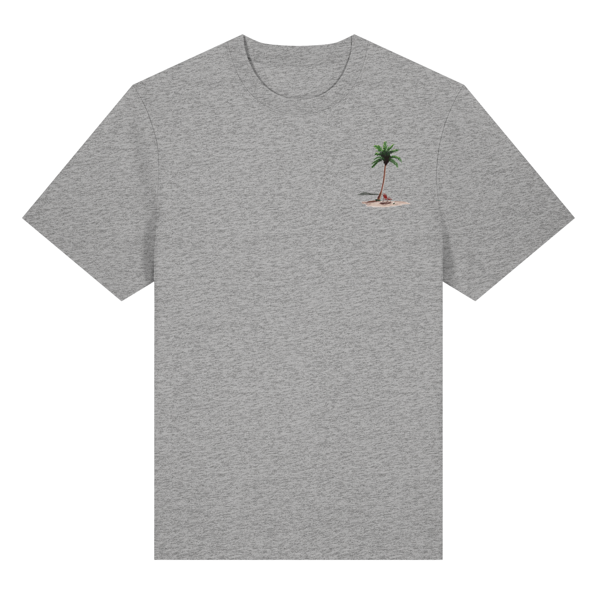 Beach Day Nostalgia Organic Heavy T-Shirt (NR II)