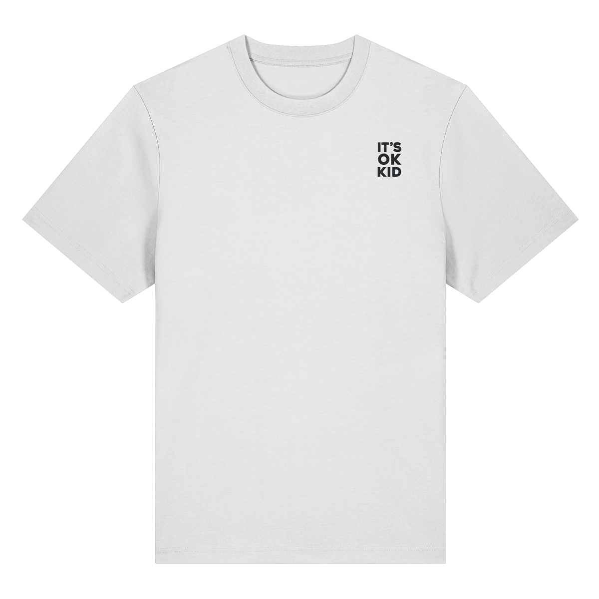 KD IT'S OK KID Organic Heavy T-Shirt, original design by Moe Essentials