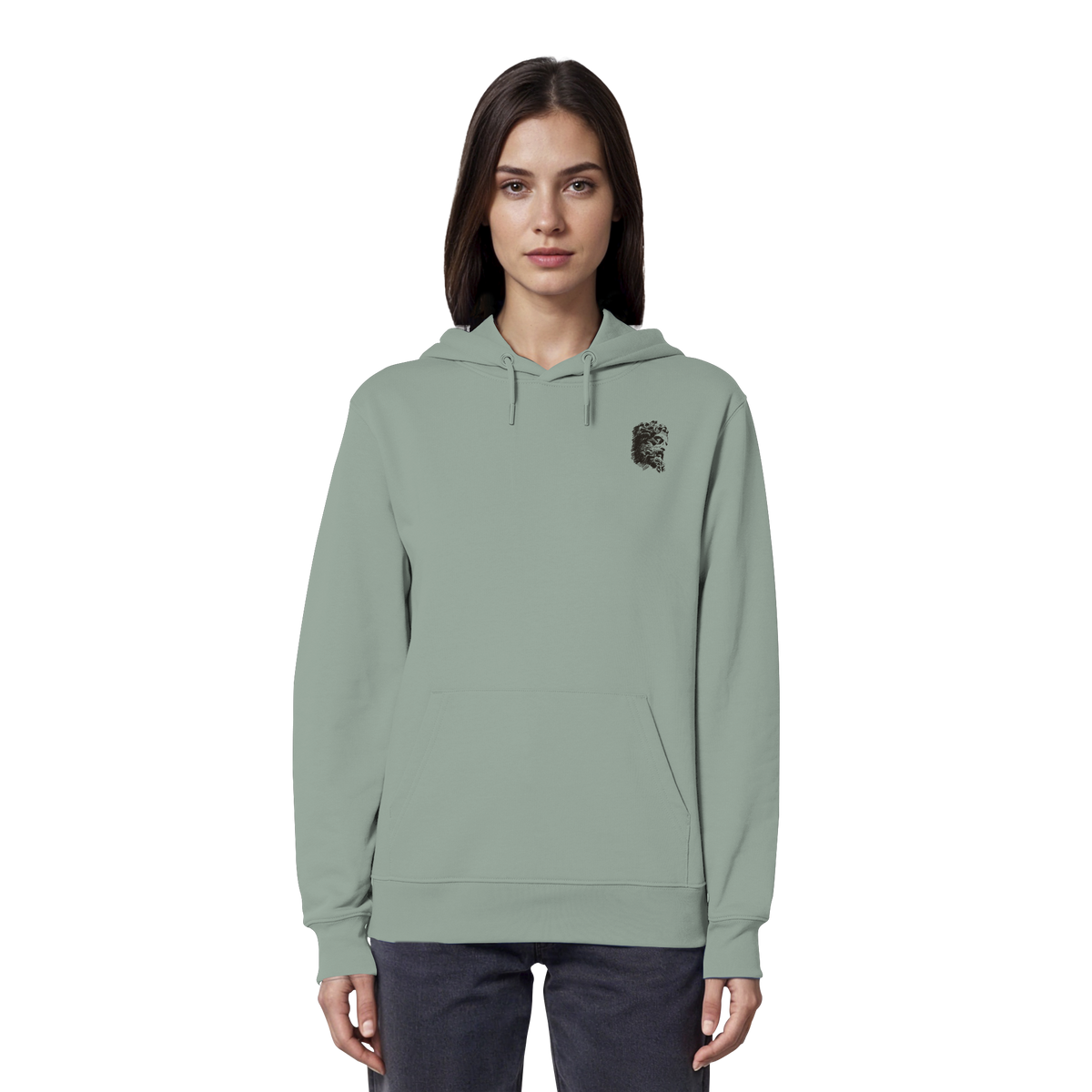 Olympos Statue Organic Heavy Hoodie (ST)