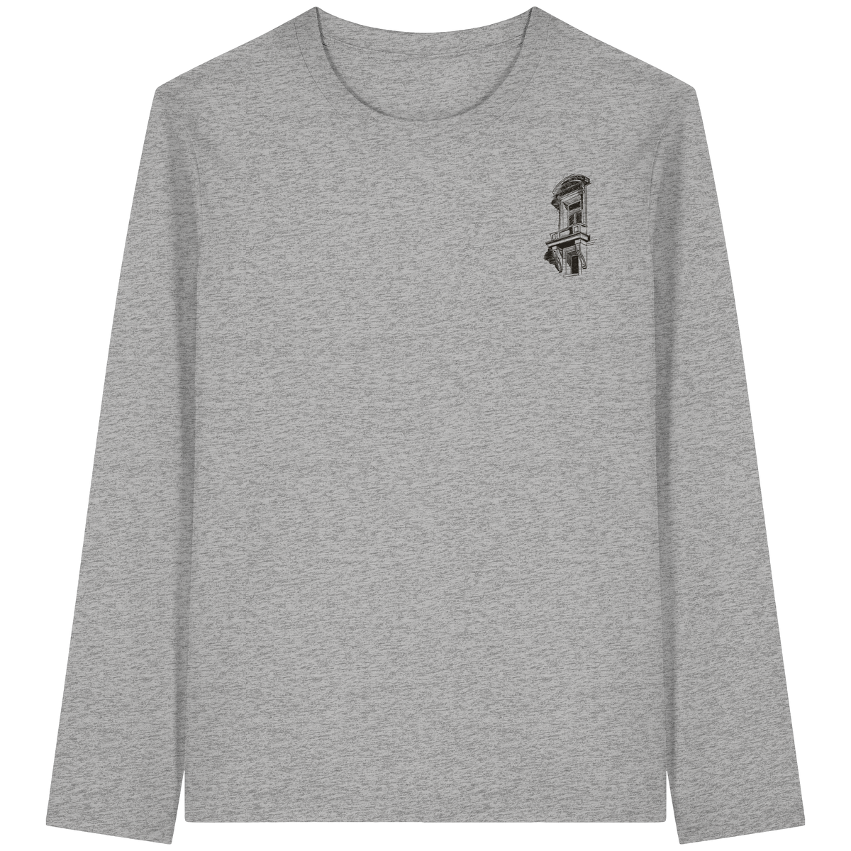 Romance Architecture II Organic Long Sleeve T-Shirt (ARCHI II)