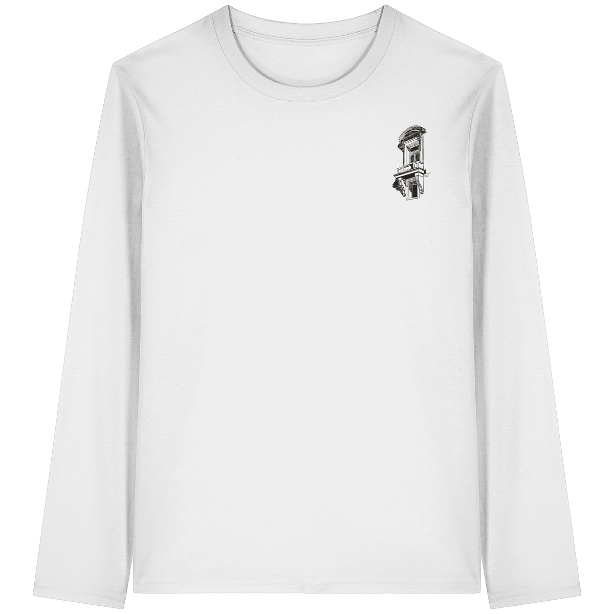 ARCHI II Organic Longsleeve T-Shirt, original design by Moe Essentials
