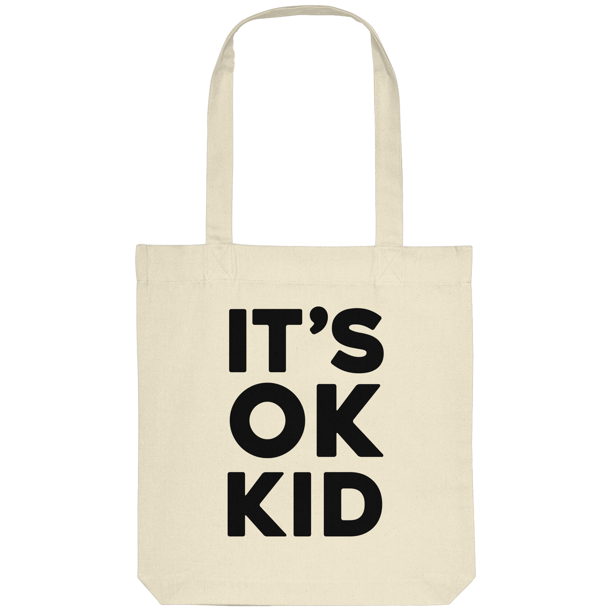 KD IT'S OK KID Organic Tote-Bag, original design by Moe Essentials
