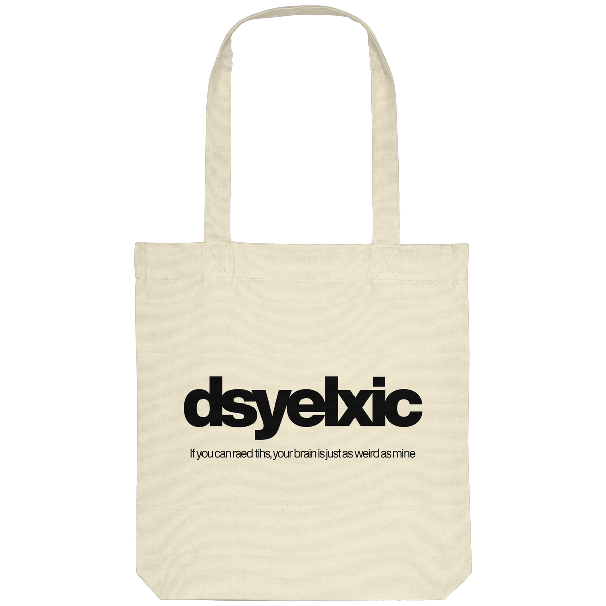 REWIRED Letters Out Of Place Recycled Tote Bag (REWRD D03)