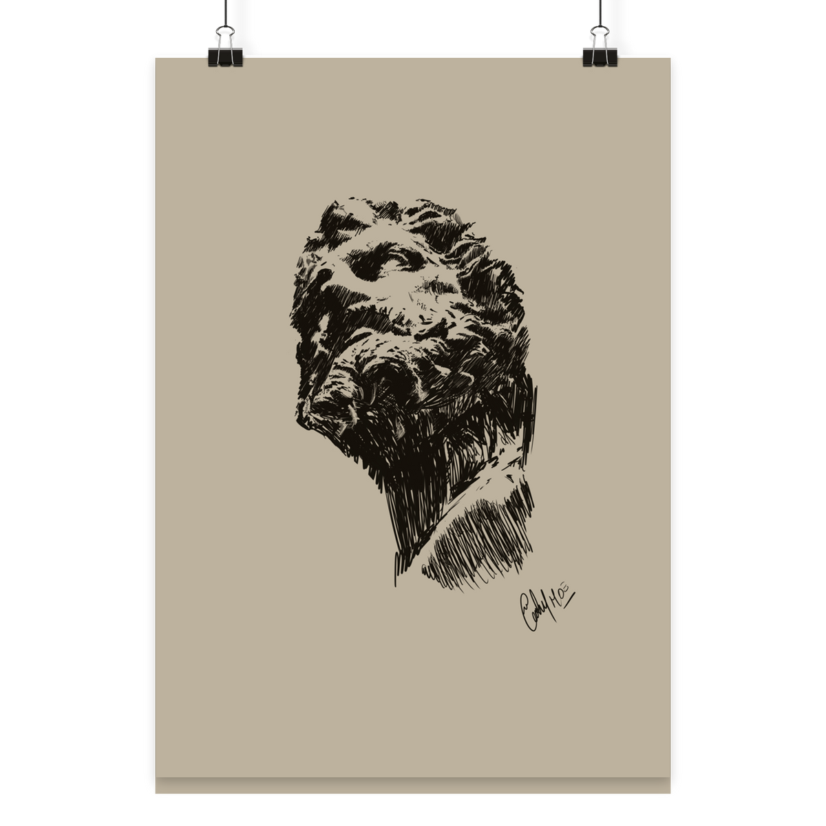 OL Poster DIN A3 (hoch), original design by Moe Essentials