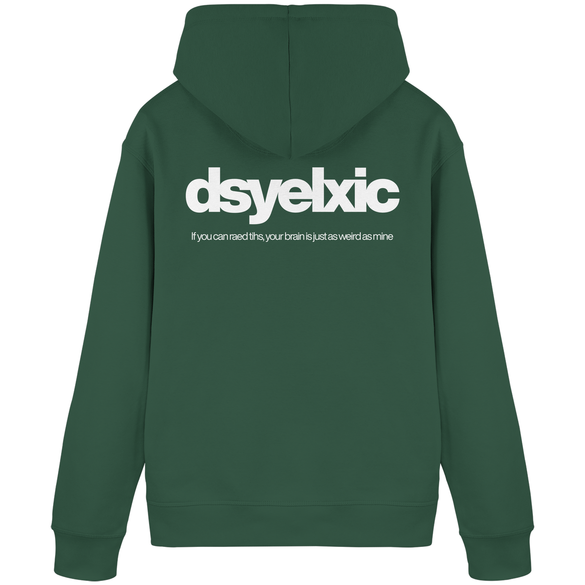 REWIRED Letters Out Of Place Organic Basic Hoodie (REWRD D03)