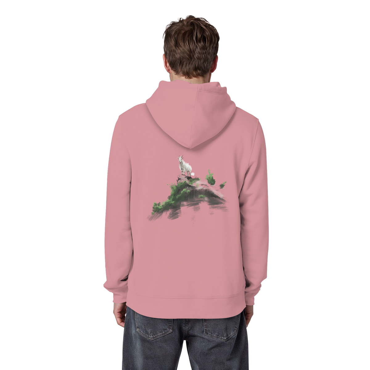 G.O.A.T Mountain Goat Organic Basic Hoodie (AN)