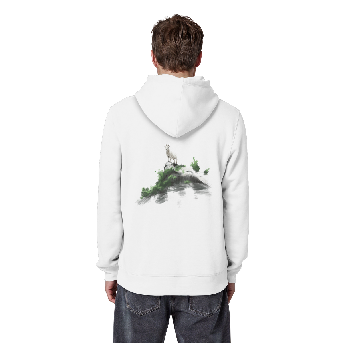 G.O.A.T Mountain Goat Organic Basic Hoodie (AN)