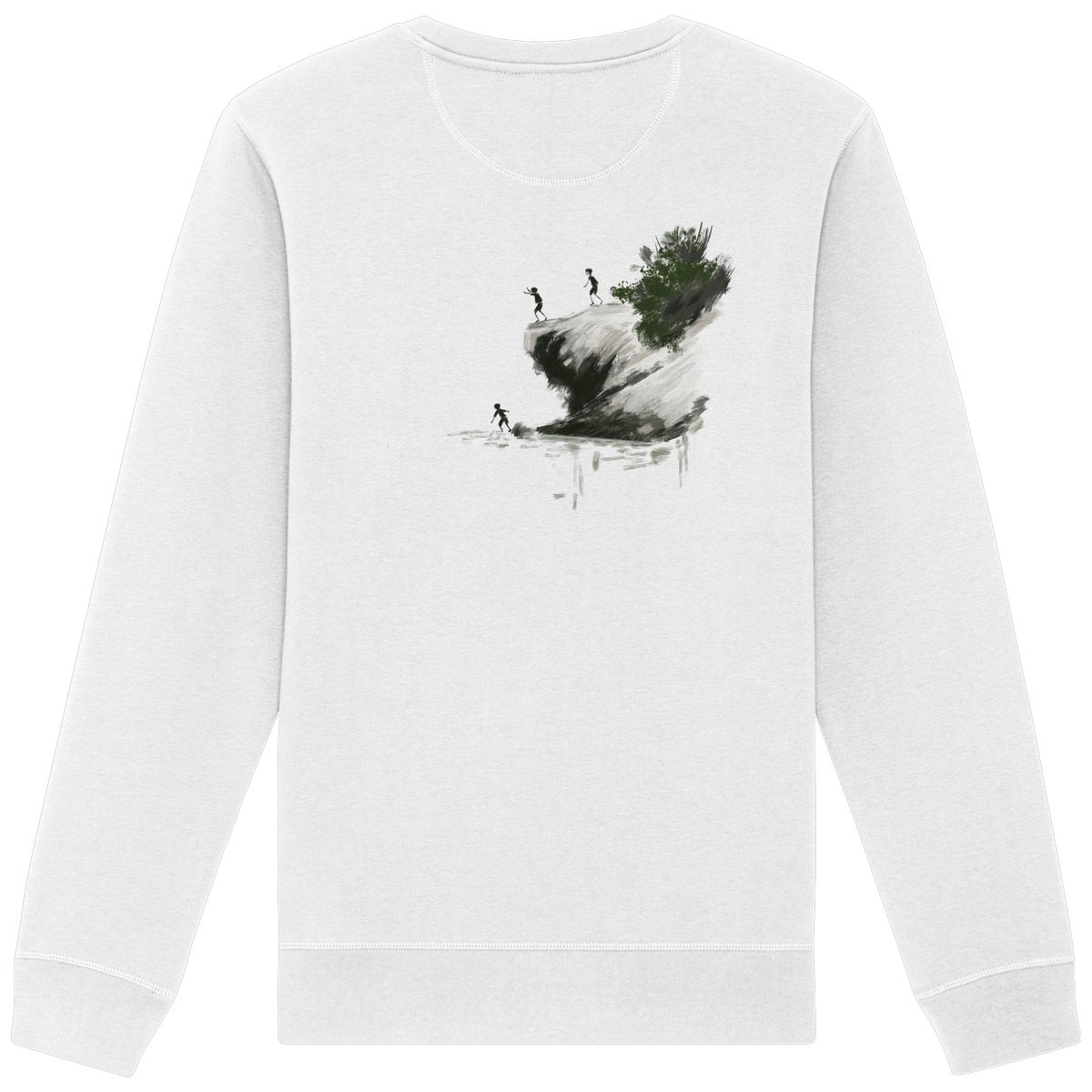CH Childhood I Organic Basic Unisex Sweatshirt, original design by Moe Essentials
