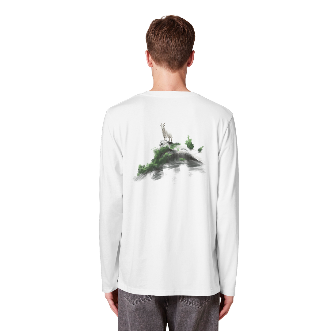 AN.// G.O.A.T - Organic Longsleeve T-Shirt