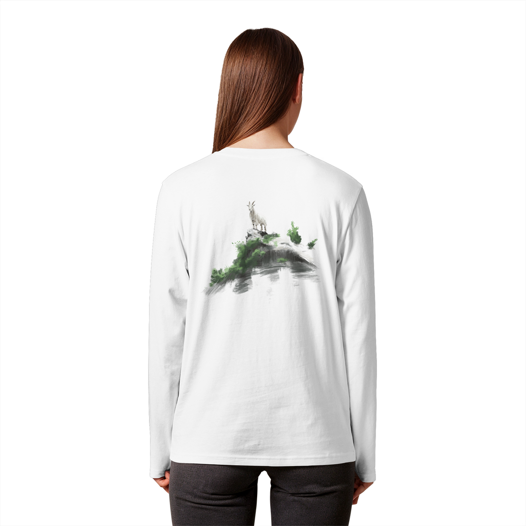 AN.// G.O.A.T - Organic Longsleeve T-Shirt
