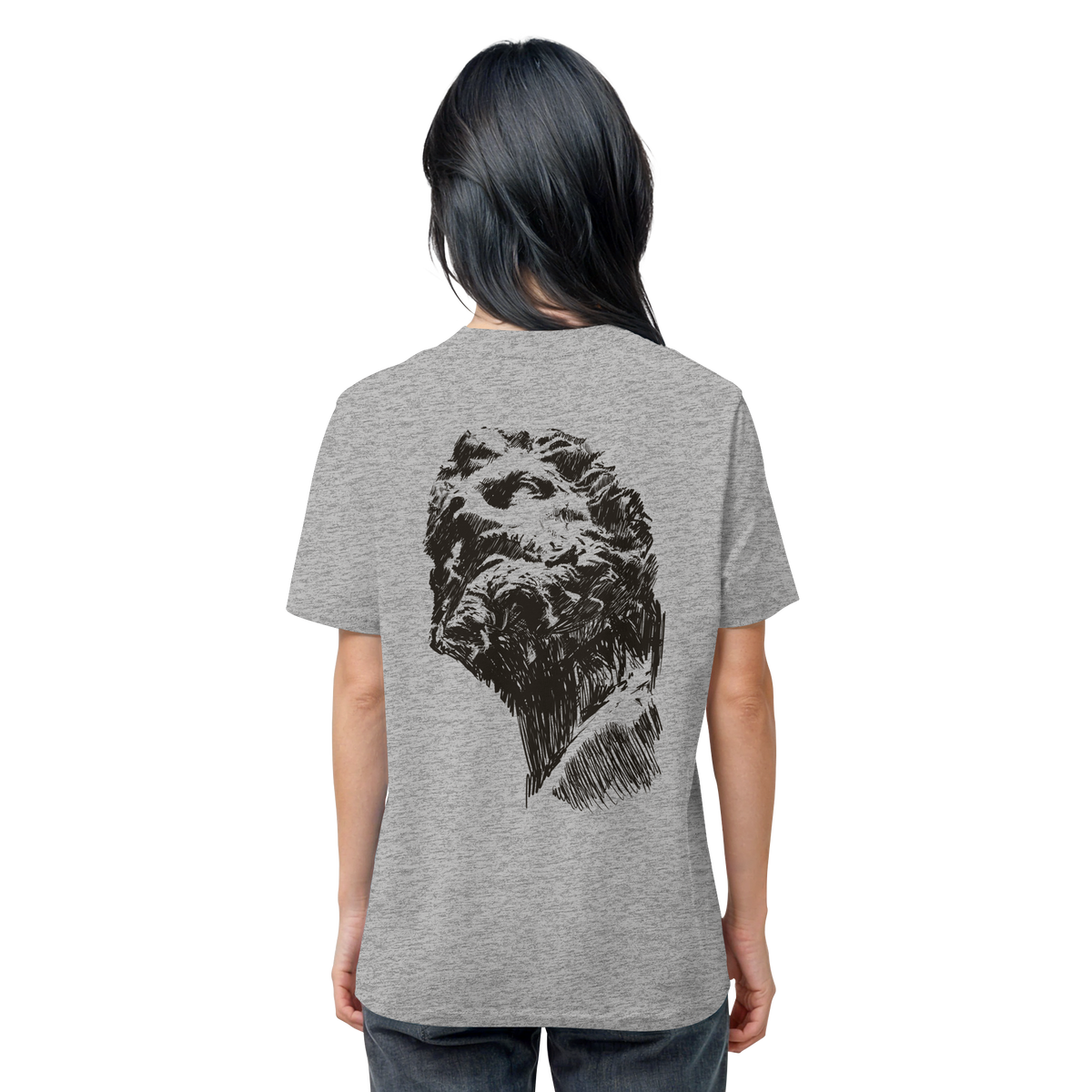 Olympos Statue Organic T-Shirt (ST)