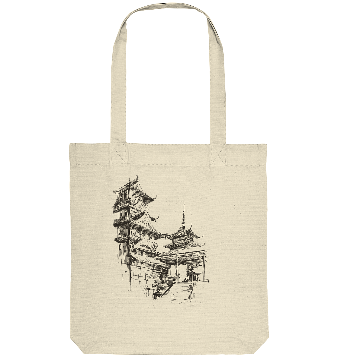 Nippon Samurai II Recycled Tote Bag (NIPPON II)