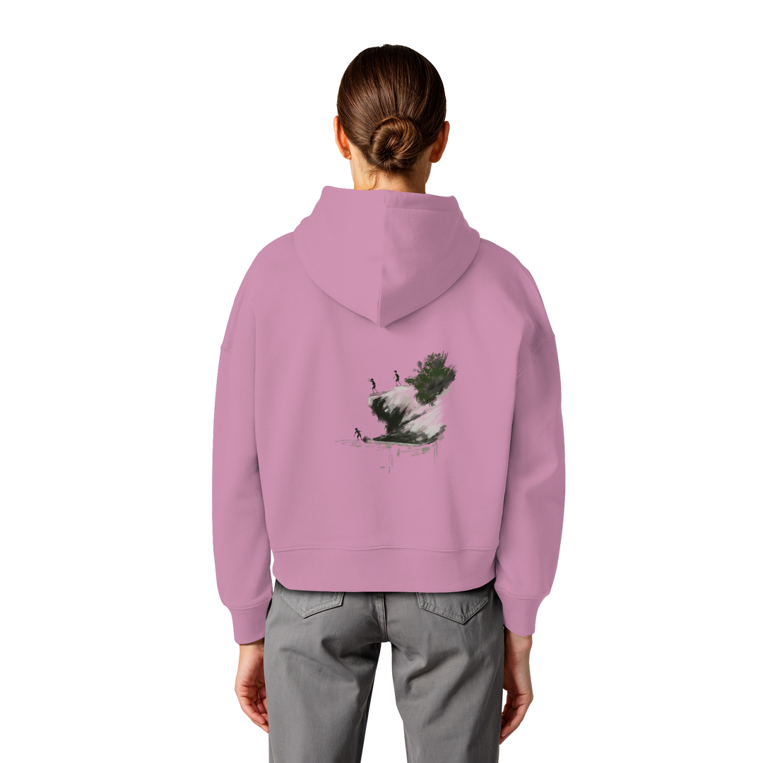 CH. // Childhood I  - Womens Organic Boxcut Hoodie