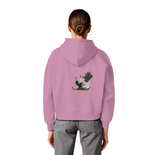 CH. // Childhood I  - Womens Organic Boxcut Hoodie