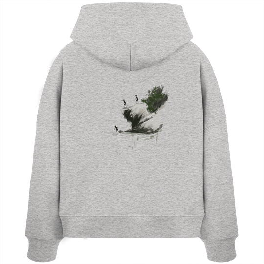 CH. // Childhood I  - Womens Organic Boxcut Hoodie