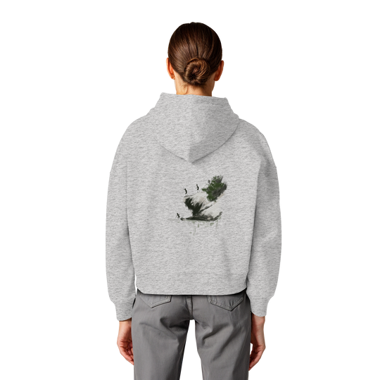 CH. // Childhood I  - Womens Organic Boxcut Hoodie