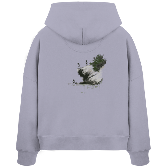 CH. // Childhood I  - Womens Organic Boxcut Hoodie
