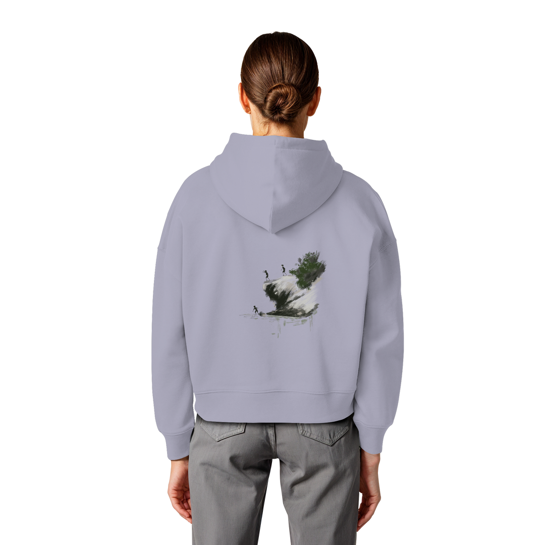 CH. // Childhood I  - Womens Organic Boxcut Hoodie