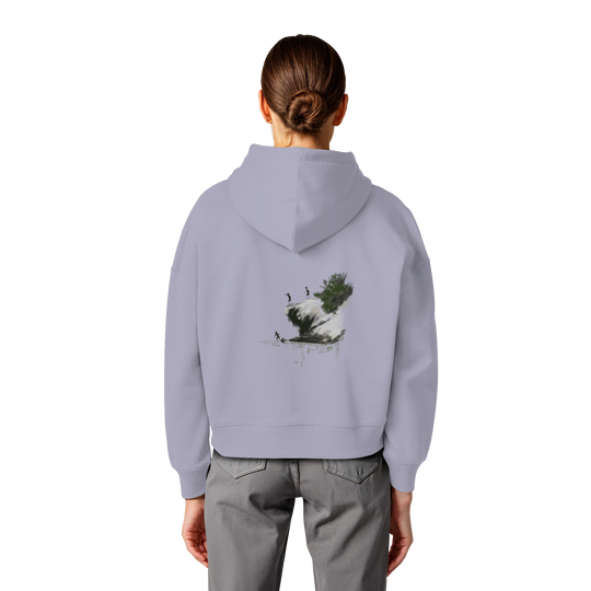 CH. // Childhood I  - Womens Organic Boxcut Hoodie