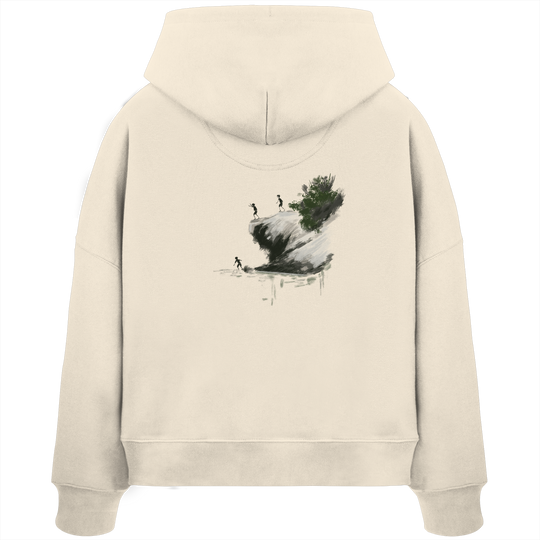 CH. // Childhood I  - Womens Organic Boxcut Hoodie