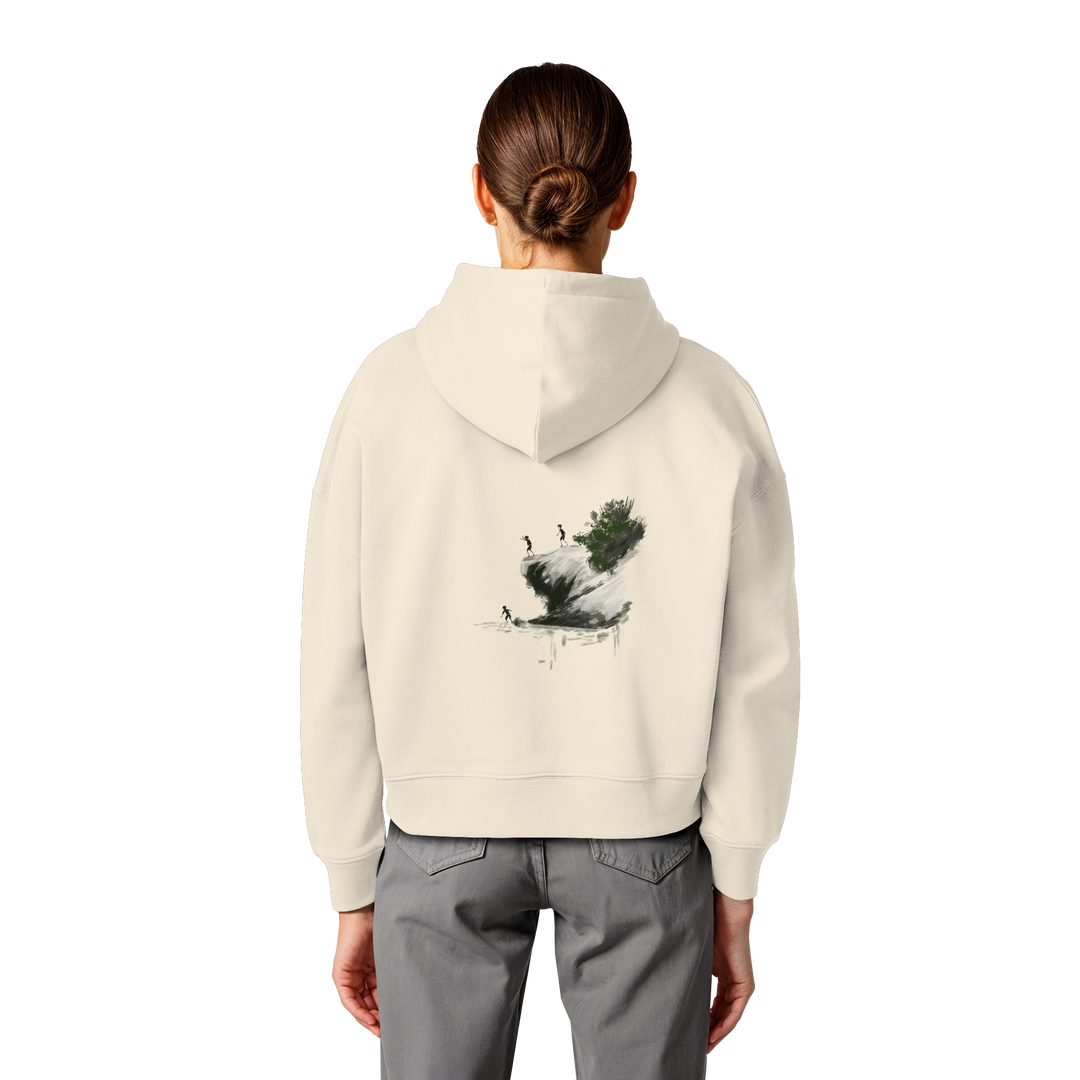 CH. // Childhood I  - Womens Organic Boxcut Hoodie