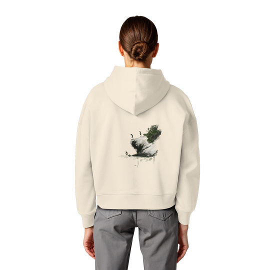 CH. // Childhood I  - Womens Organic Boxcut Hoodie