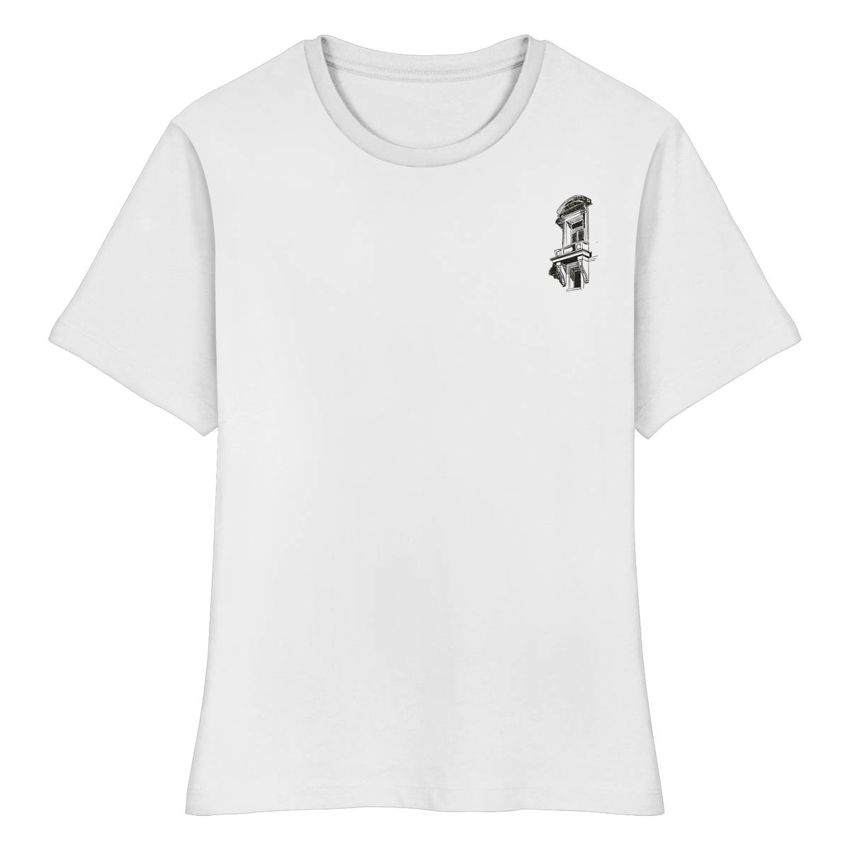 ARCHI II Fitted Ladies Organic Shirt, original design by Moe Essentials