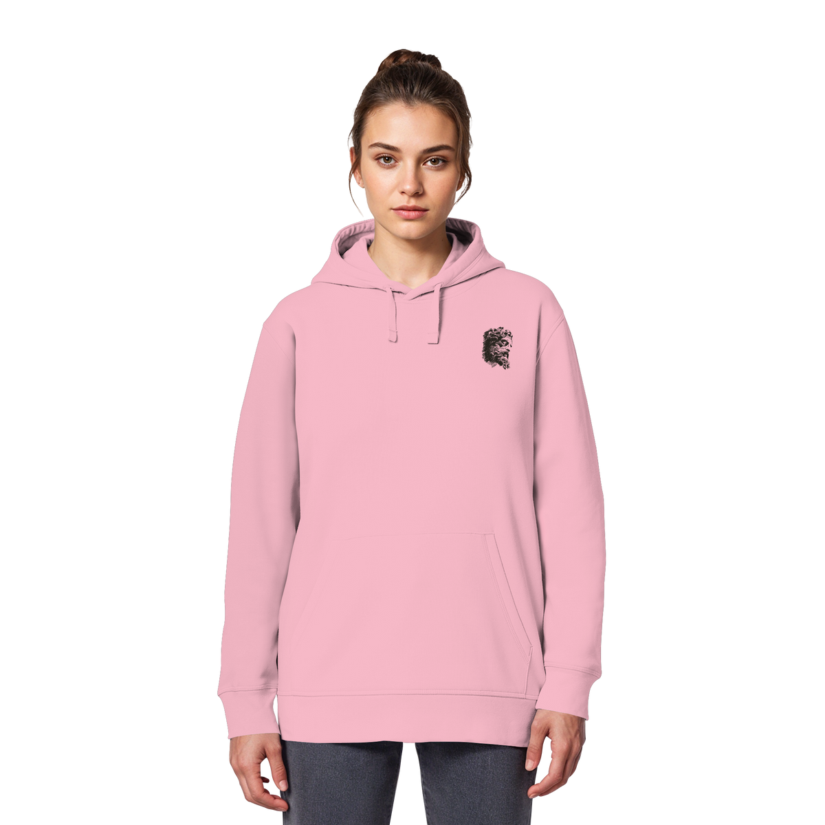 Olympos Statue Organic Basic Hoodie (ST)