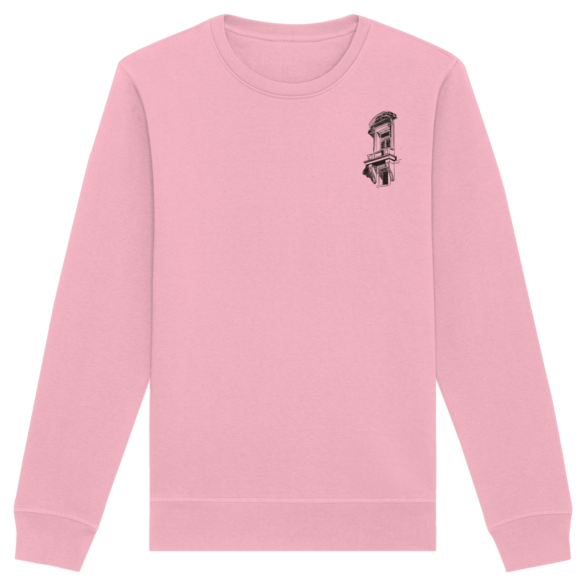 ARCHI II Organic Basic Unisex Sweatshirt, original design by Moe Essentials