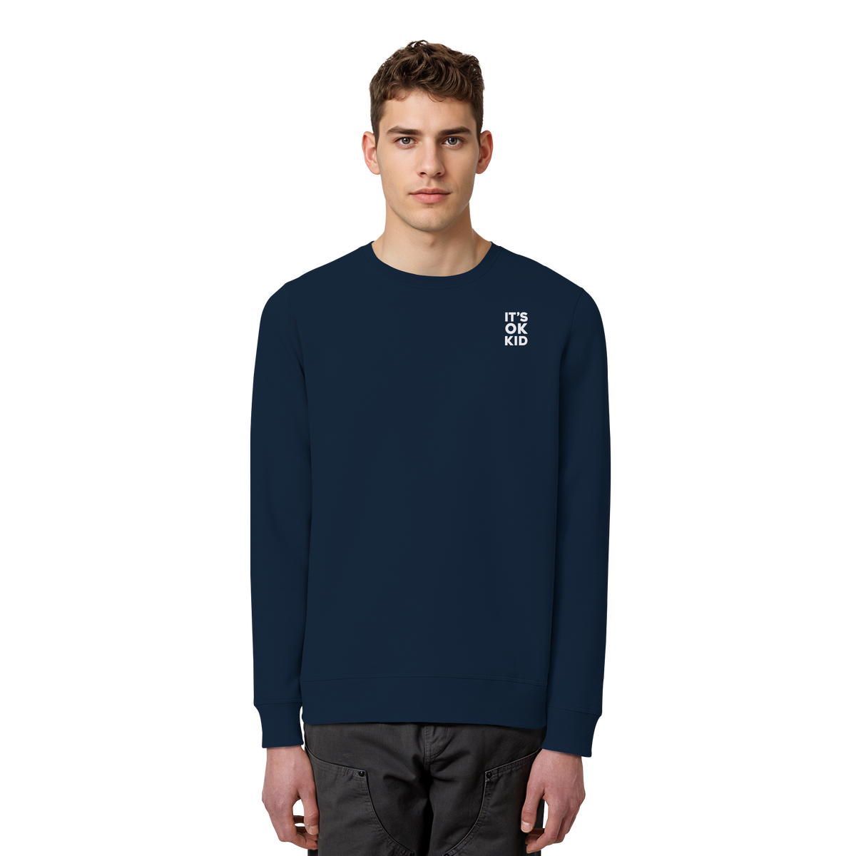 IT'S OK KID Organic Unisex Sweatshirt (KD)
