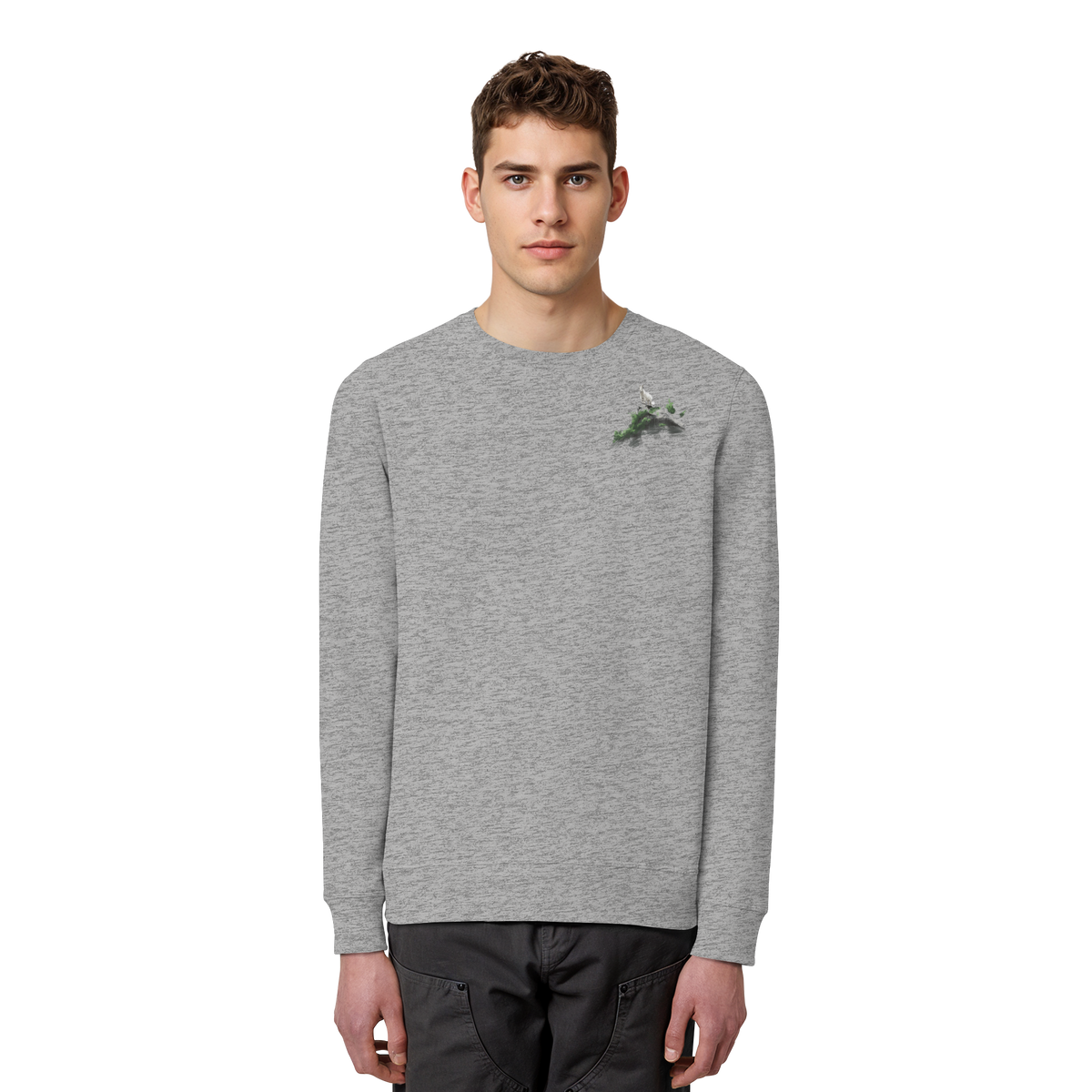 G.O.A.T Mountain Goat Organic Unisex Sweatshirt (AN)