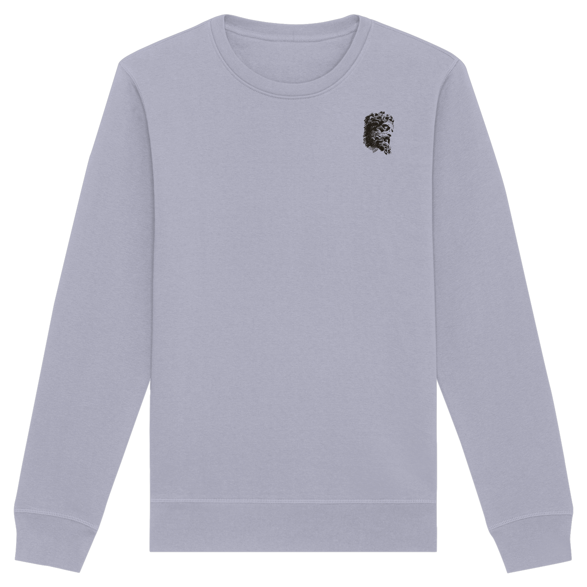 Olympos Statue Organic Unisex Sweatshirt (ST)
